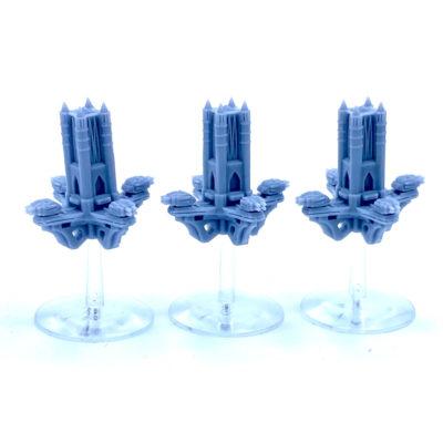 Tower Orbital Defence Post with Quad Torpedos