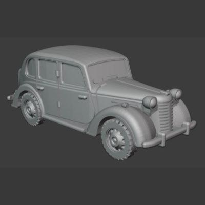 Austin Ten(15mm Scale) - 3 Variants