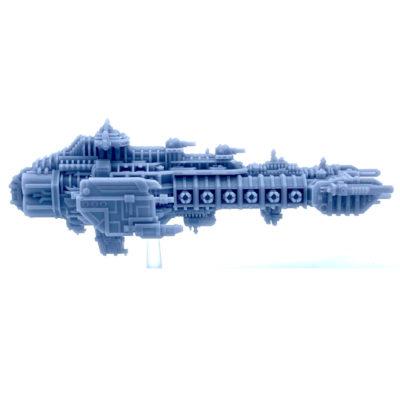 Battle Barge Style Cruiser with Flat Prow (2 Variations) - Image 2