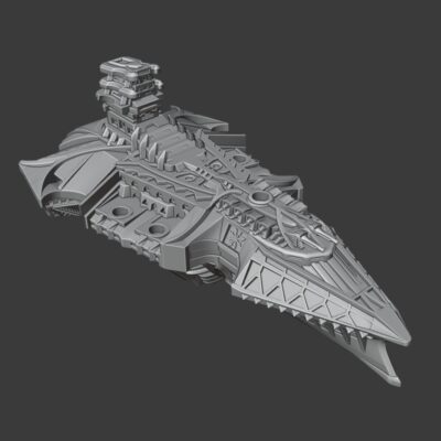 Hellfleet NoFixedForge Choir Class Light Cruiser Hull - Image 3