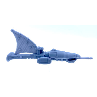 Crafty Space Elf Dragon Cruiser with Lance and Launch Bays - Image 2