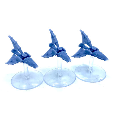 Crafty Space Elf Shadow Escorts with Weapons Batteries