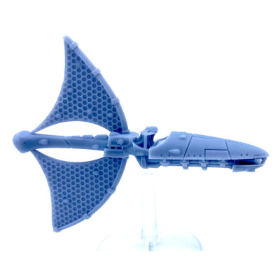 Crafty Space Elf Wraith Cruiser with Weapons Batteries and Launch Bays - Image 2