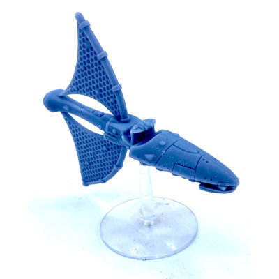 Crafty Space Elf Wraith Cruiser with Weapons Batteries and Torpedoes