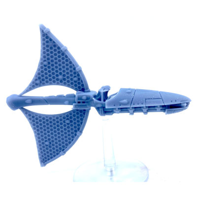 Crafty Space Elf Wraith Cruiser with Weapons Batteries and Torpedoes - Image 2