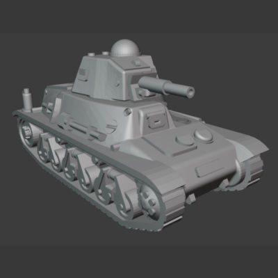 Hotchkiss H39(15mm Scale) - 2 Variants