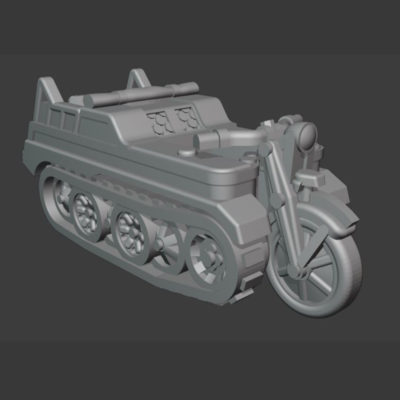 Kettenkrad(15mm Scale)
