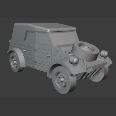 Kubelwagen(15mm Scale) - 2 Variants
