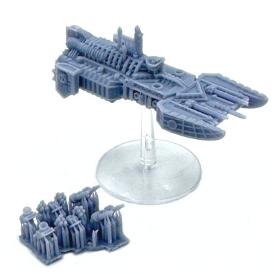 NoFixedForge Bootneck Gothic Marine Fist Blood Dark Strike Cruiser Space Ship - Image 2