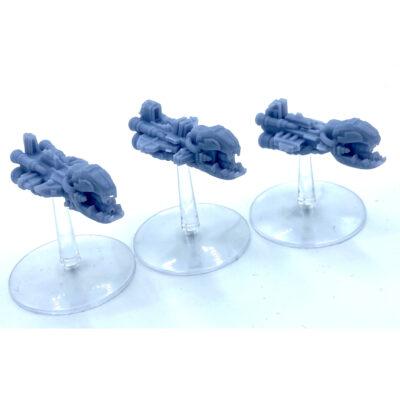 Space Orc Escorts Savage Ships