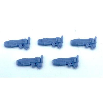Resin 28mm Plasma Guns Gloved Hand Left