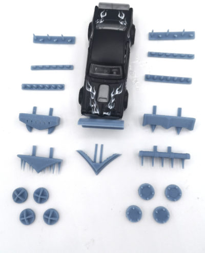 Gaslands Resin Rams and Spikes Pack - Image 2