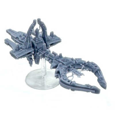 Space Skeleton Lightning Reaper Ship