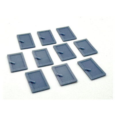 Resin 28mm Sci Fi Reinforced Windows Set of 10 Greebles Scenery Terrain Bits